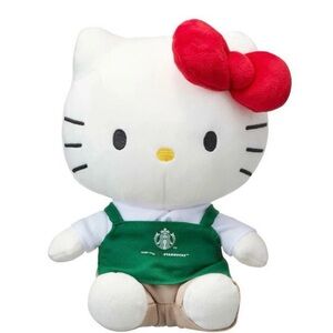 Rare and limited Starbucks Hello Kitty plush NEW